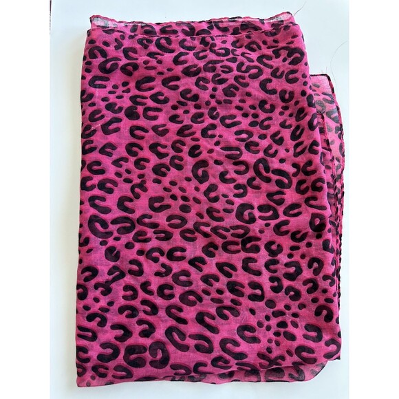 Leopard Scarf for Women, Cheetah Print Shawls 78” x 33” Lightweight - Picture 2 of 2